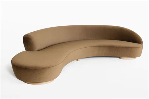 fendi curved sofa